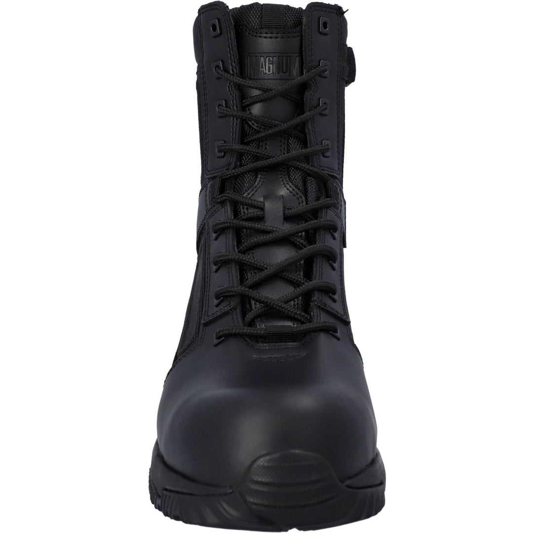 Magnum Vanguard 8.0 Side-Zip S3 Composite Toe Cap Safety Boots Black 7#colour_black