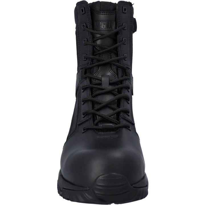 Magnum Vanguard 8.0 Side-Zip S3 Composite Toe Cap Safety Boots Black 7#colour_black