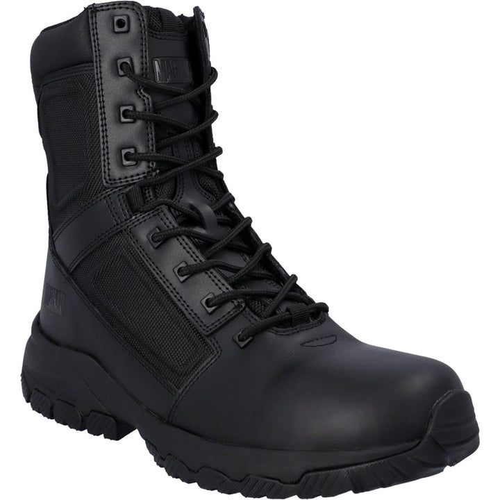 Magnum Vanguard 8.0 Side-Zip Lightweight Occupational Boots Black 1#colour_black
