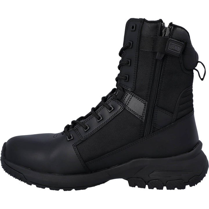 Magnum Vanguard 8.0 Side-Zip Lightweight Occupational Boots Black 4#colour_black