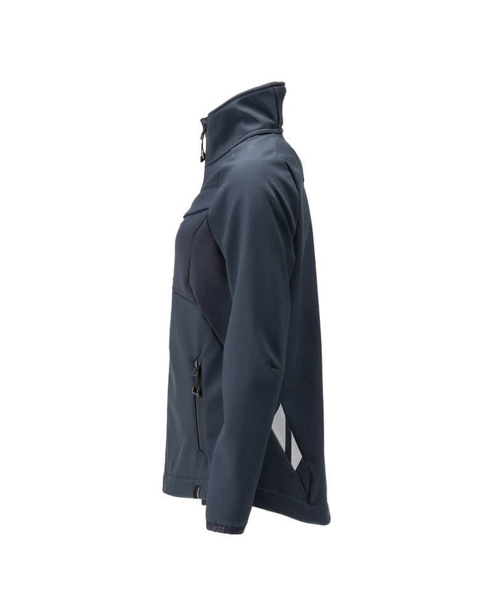 Mascot 25012-253 Ladies Breathable Softshell Jacket Right #colour_dark-navy-blue