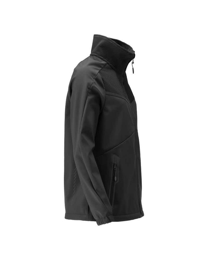 Mascot 25312-649 Ladies Breathable Windproof Water-Repellent Softshell Jacket Left #colour_black