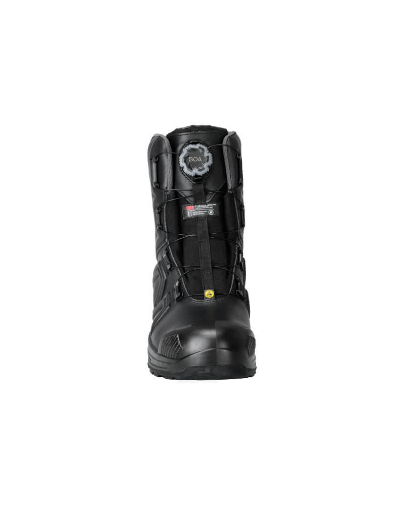 Mascot F1105-902 Highly Durable S7S Boa Waterproof Breathable Leather Aluminium Toe Cap Insulated Winter Safety Boots Right #colour_black