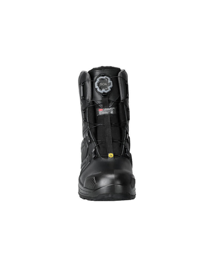 Mascot F1105-902 Highly Durable S7S Boa Waterproof Breathable Leather Aluminium Toe Cap Insulated Winter Safety Boots Right #colour_black