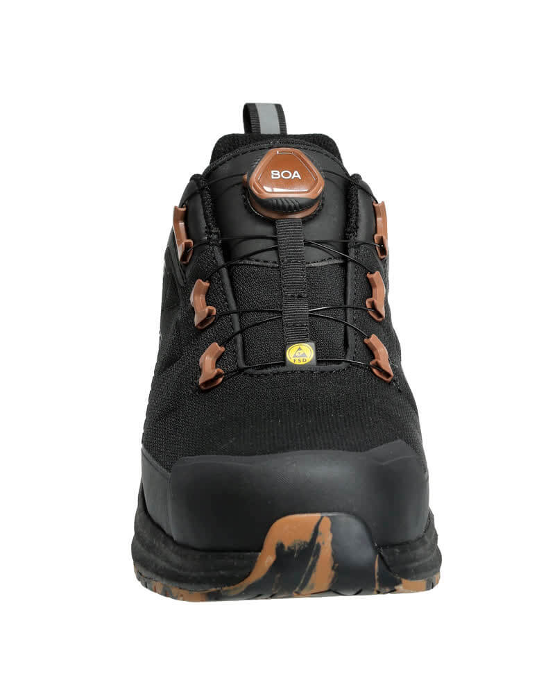 Mascot F1603-702 Lightweight Waterproof Breathable S7S BOA ESD Composite Toe Cap Safety Shoes Right #colour_black