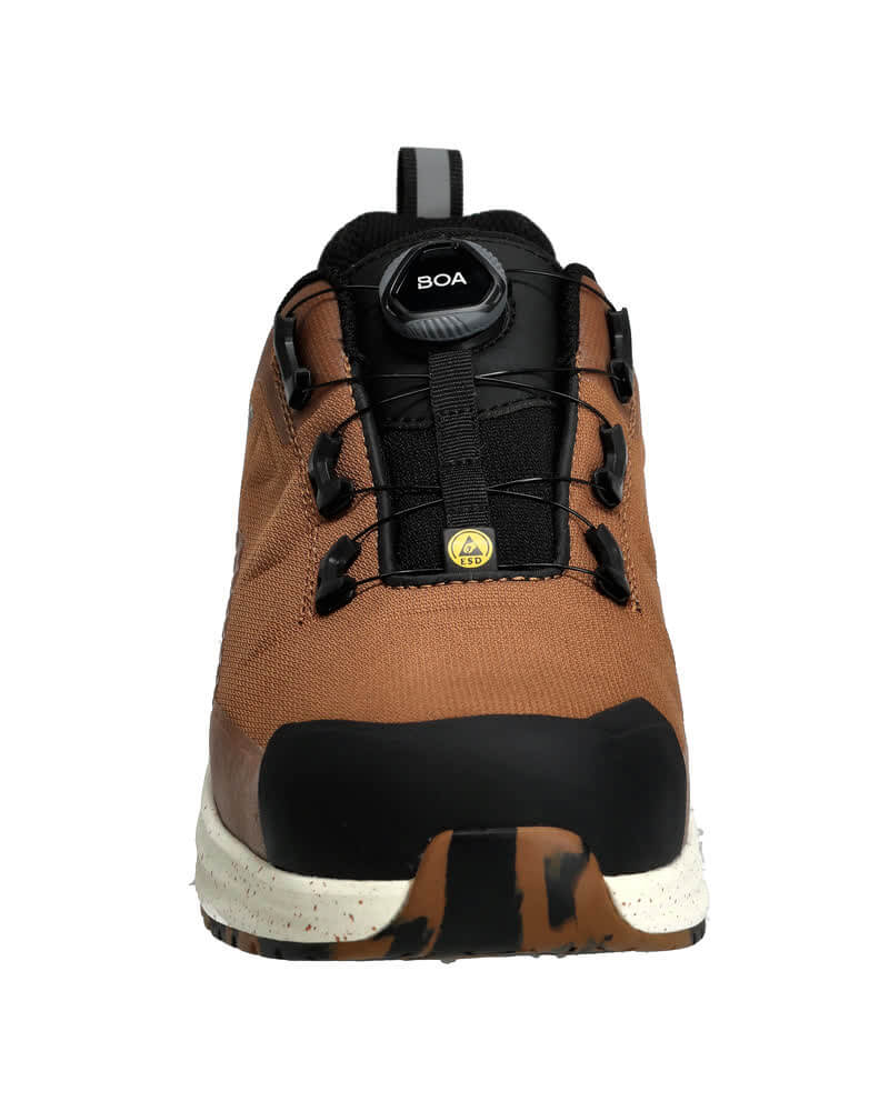 Mascot F1603-702 Lightweight Waterproof Breathable S7S BOA ESD Composite Toe Cap Safety Shoes Right #colour_nut-brown