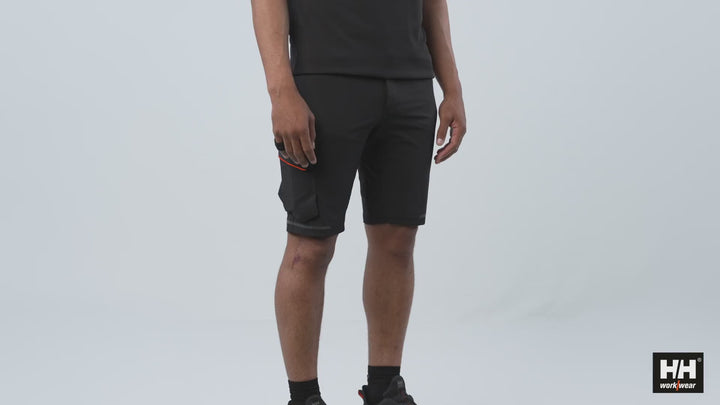 Helly Hansen Kensington Service Stretch Shorts - 77580 #colour_black