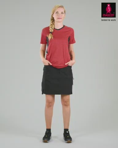 Mascot Work Skirt 4-Way-Stretch 18047-511 - Accelerate, Womens, Diamond Fit #green