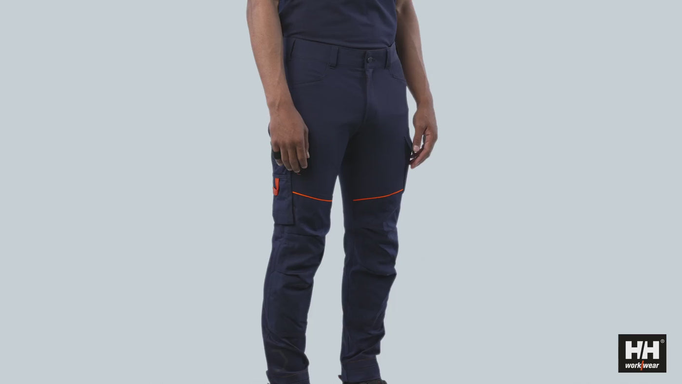 Helly Hansen Chelsea Evolution Brz Stretch Work Trousers - 77552 #Colour_navy