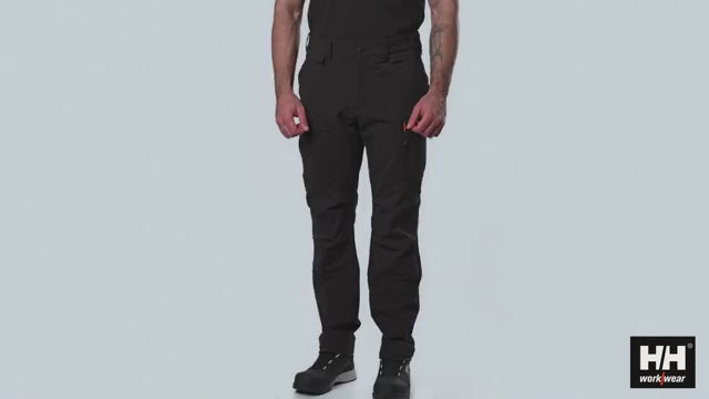 Helly Hansen Barcode HH Connect Work Pants Black #colour_black