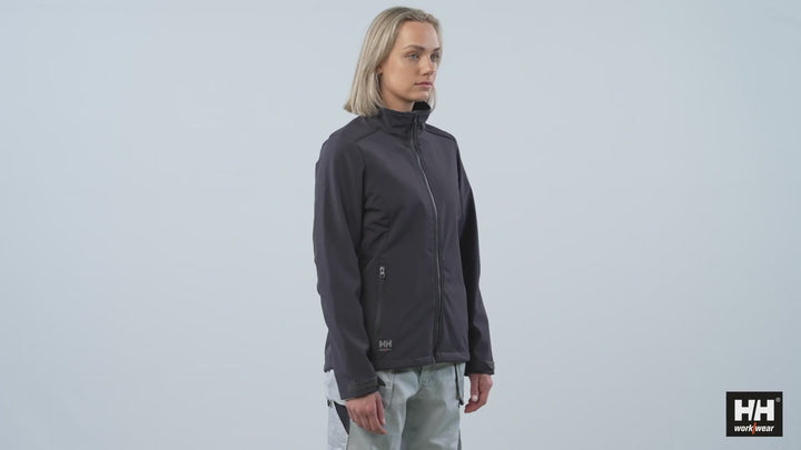 Helly Hansen Womens Manchester 2.0 Softshell Jacket - 74241 #colour_ebony