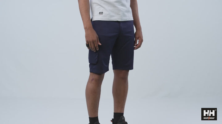 Helly Hansen Manchester Service Stretch Shorts - 77543 #Colour_navy