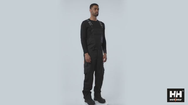Helly Hansen Oxford Waterproof Shell Bib and Brace Pants Black