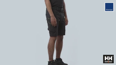 Helly Hansen Magni Evolution HH Connect 4-Way-Stretch Cargo Shorts Black #colour_black