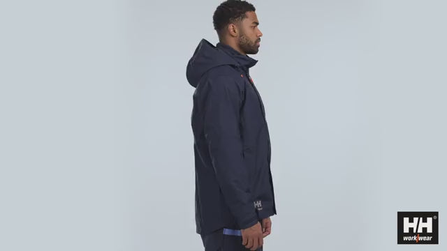 Helly Hansen Oxford Waterproof Shell Jacket - 71290 #Colour_navy