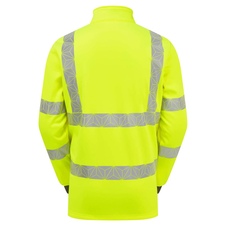 pulsar react rct804 mens yellow quarter zip Yellow 6 #colour_yellow