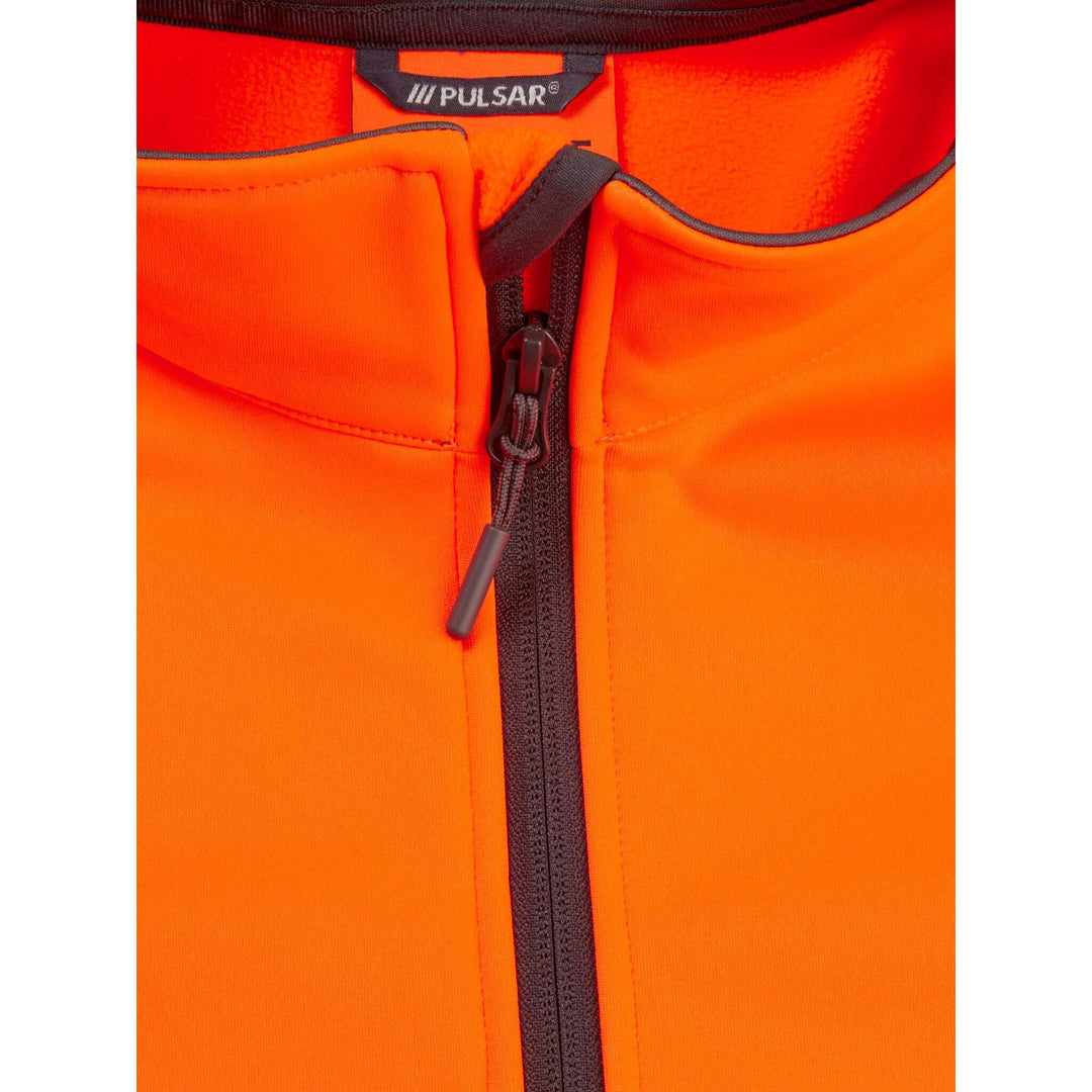 pulsar react rct805 mens orange quarter zip Orange 1 #colour_orange