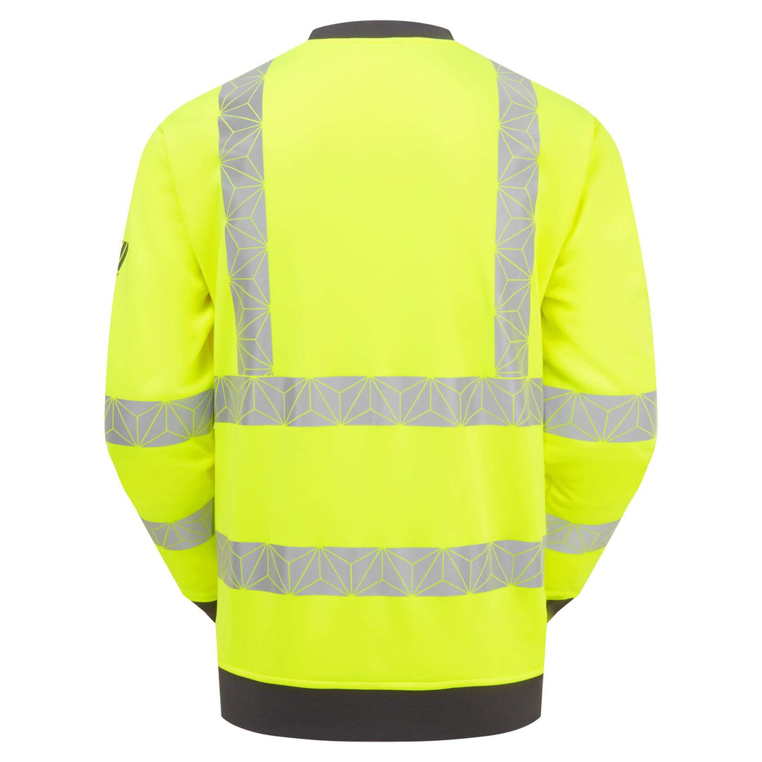 pulsar react rct806 mens yellow sweatshirt Yellow 3 #colour_yellow