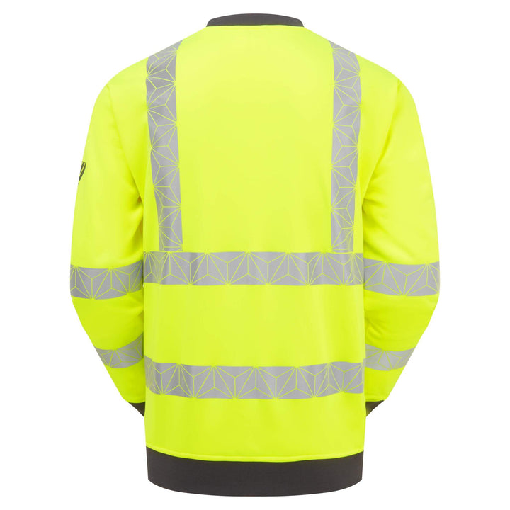 pulsar react rct806 mens yellow sweatshirt Yellow 3 #colour_yellow