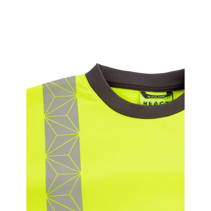 pulsar react rct806 mens yellow sweatshirt Yellow 4 #colour_yellow