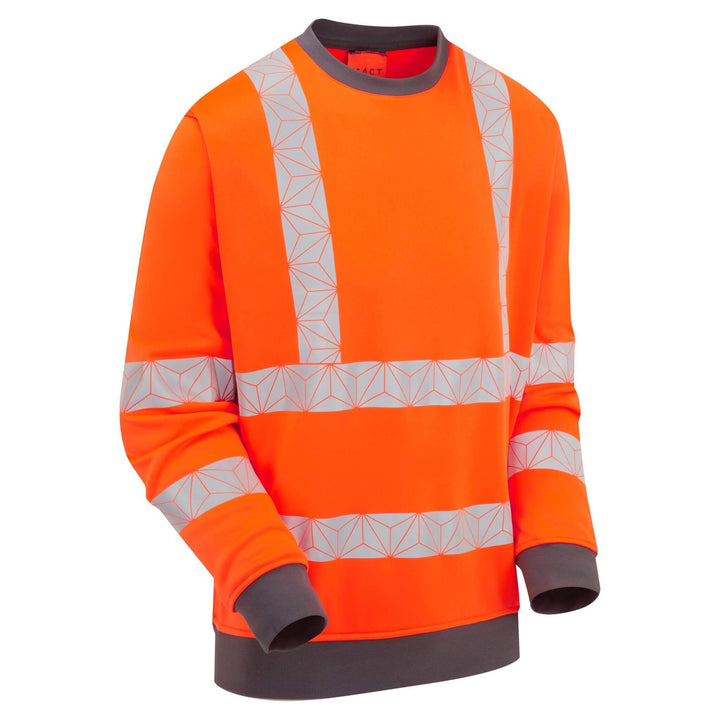 pulsar react rct807 mens orange sweatshirt Orange 8 #colour_orange