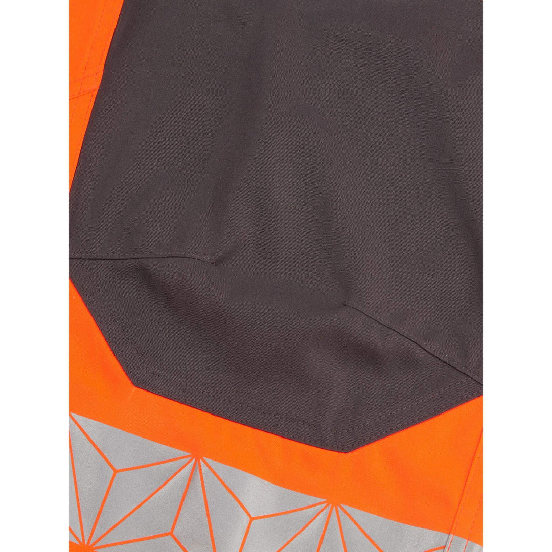 pulsar react rct811 work pant orange grey Orange Grey 10 #colour_orange-grey