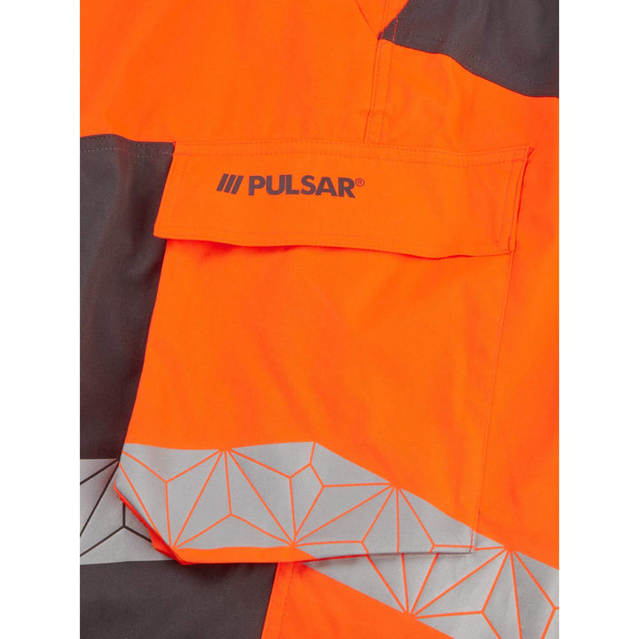pulsar react rct811 work pant orange grey Orange Grey 8 #colour_orange-grey