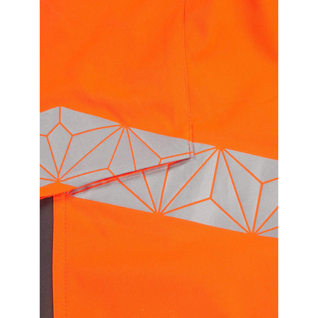 pulsar react rct811 work pant orange grey Orange Grey 9 #colour_orange-grey