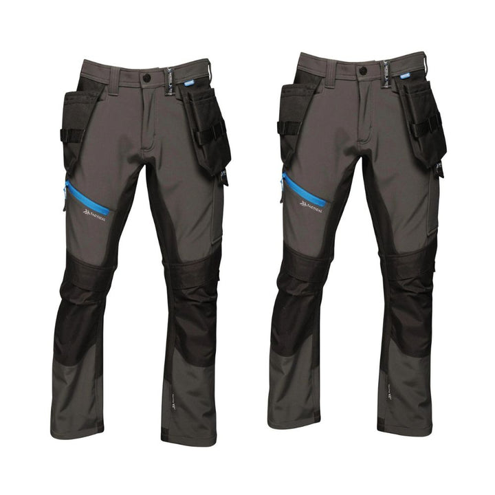 Twin Pack Deal - Regatta Professional Mens Strategic Softshell Work Trousers
