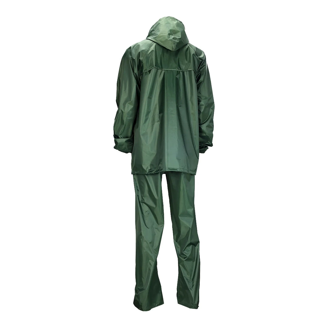 Scruffs 2-Piece Waterproof Suit Green — Back View 