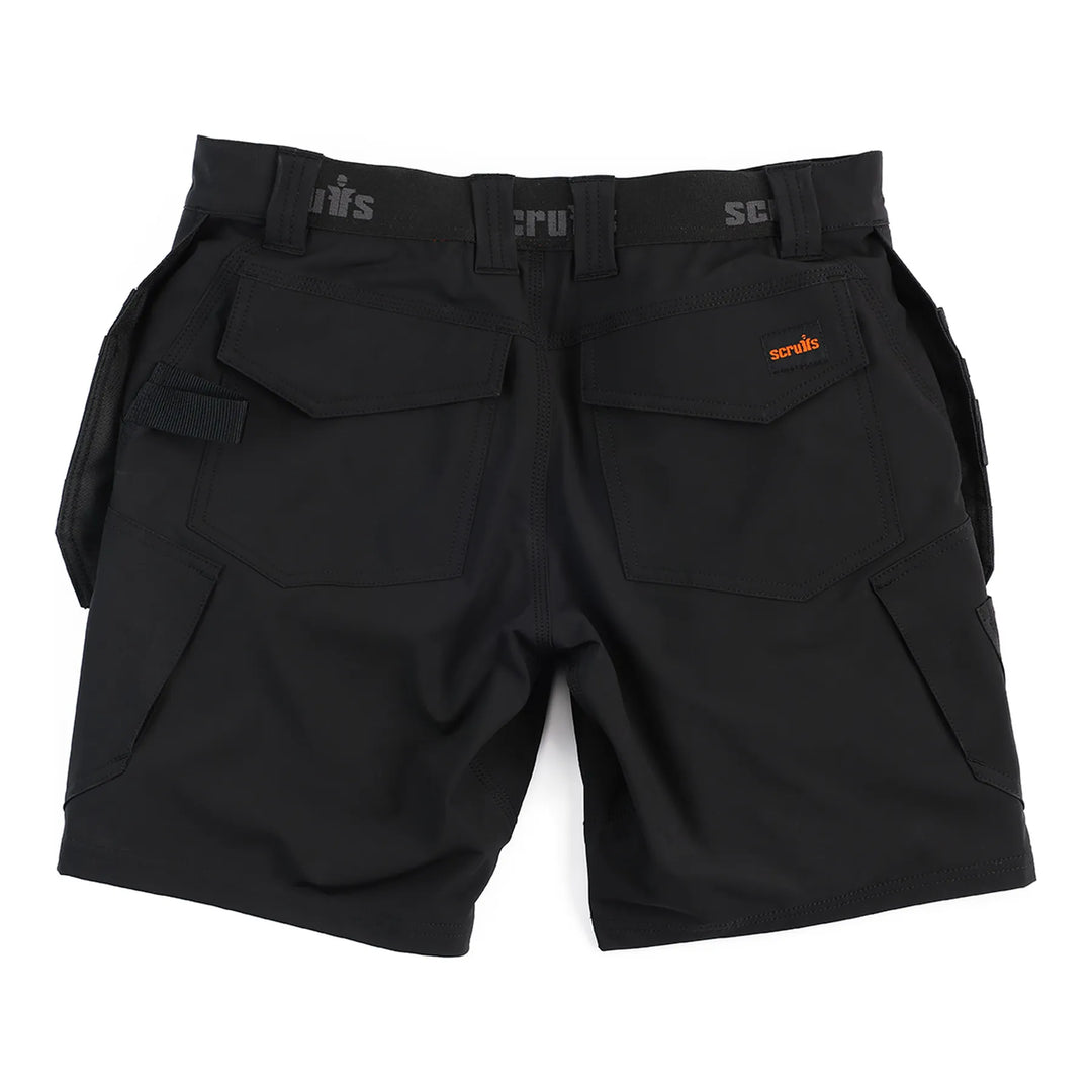 Scruffs Alverton 8 Inch Shorts Black — Product Detail 1 