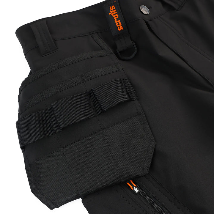Scruffs Alverton 8 Inch Shorts Black — Product Detail 14 