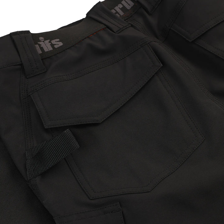 Scruffs Alverton 8 Inch Shorts Black — Product Detail 2 