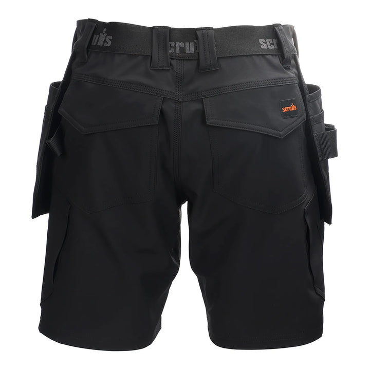 Scruffs Alverton 8 Inch Shorts Black — Product Detail 5 