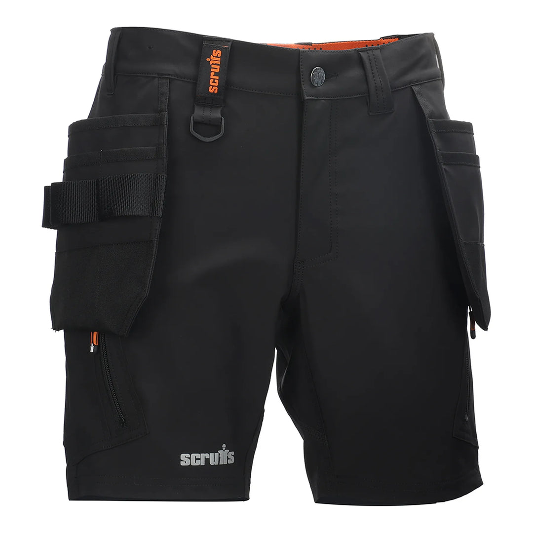 Scruffs Alverton 8 Inch Shorts Black — Product Detail 6 