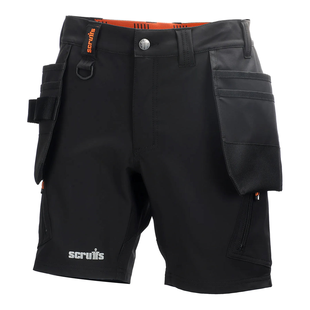 Scruffs Alverton 8 Inch Shorts Black — Product Detail 7 