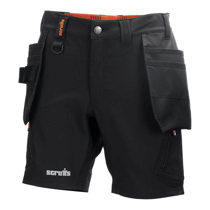 Scruffs Alverton 8 Inch Shorts Black — Product Detail 7 