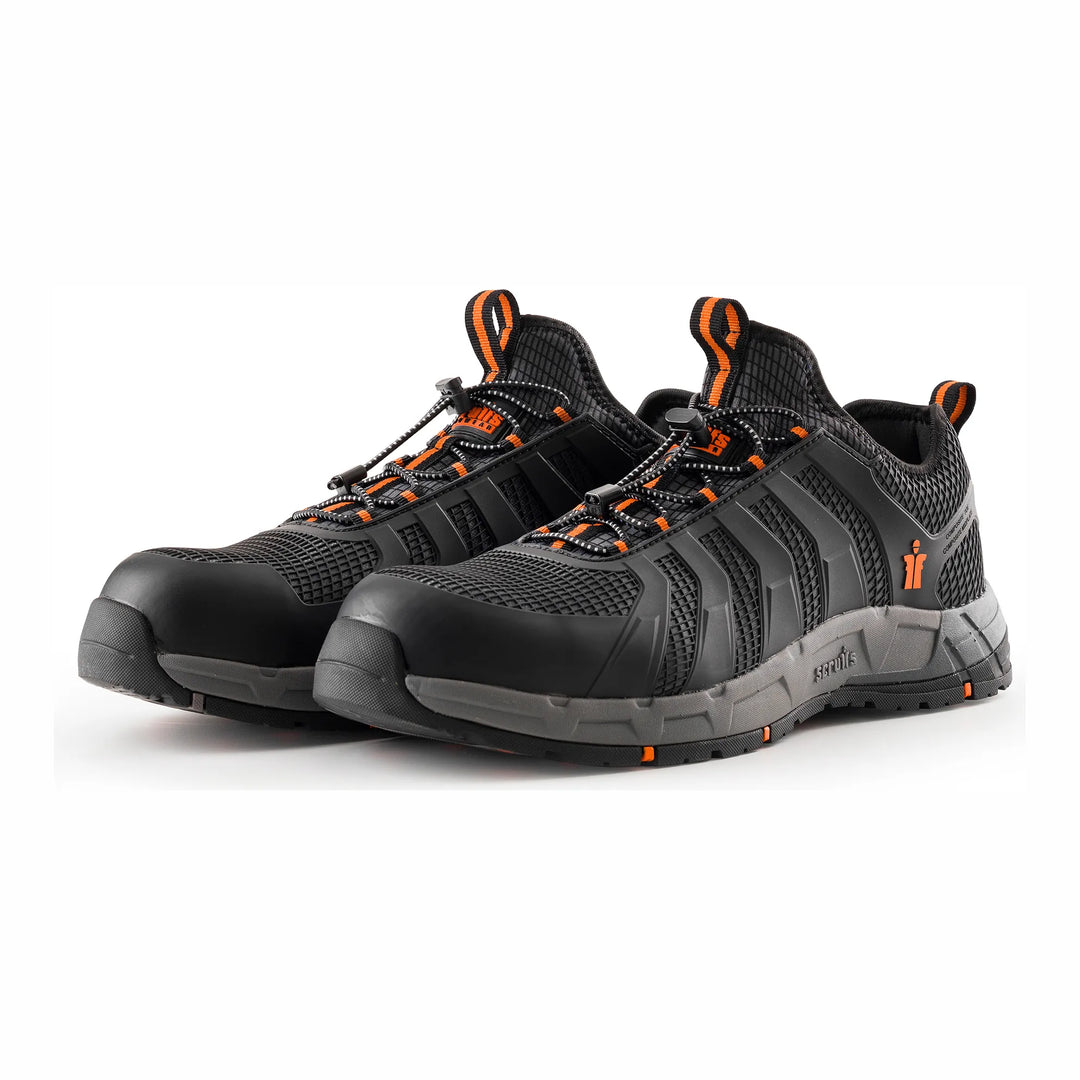 Scruffs Argon S1P Safety Trainers Black — Product Detail 401 