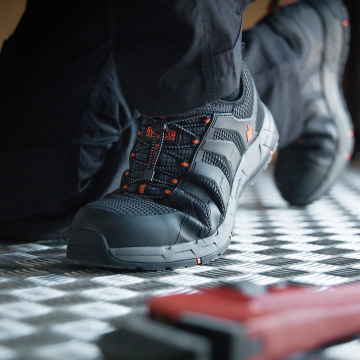 Scruffs Argon S1P Safety Trainers Black — Product Detail 407 