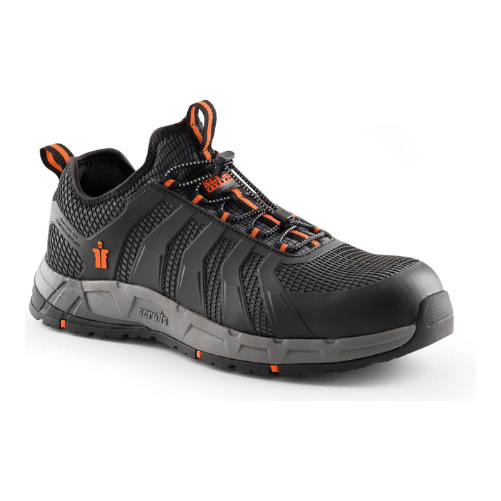 Scruffs Argon S1P Safety Trainers Black — Hero 