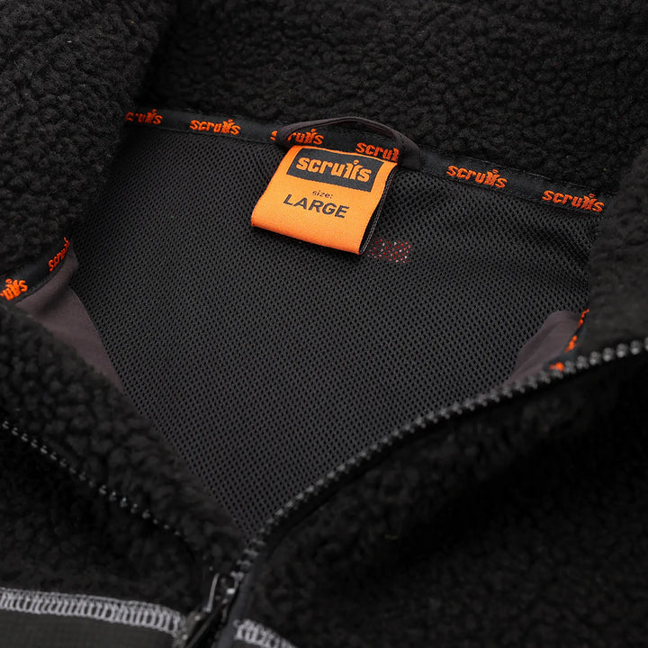 Scruffs Borley Sherpa Fleece Black — Product Detail 8 