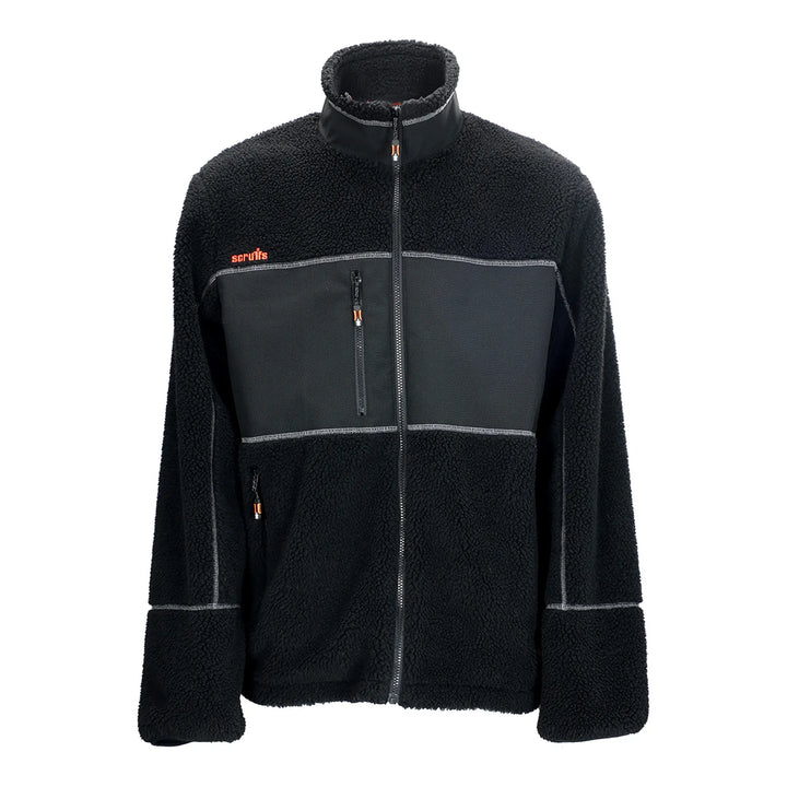 Scruffs Borley Sherpa Fleece Black — Hero 