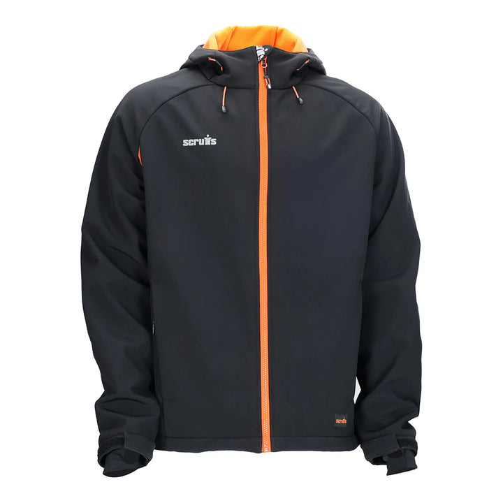 Scruffs Bradfield Softshell Jacket Black — Hero 