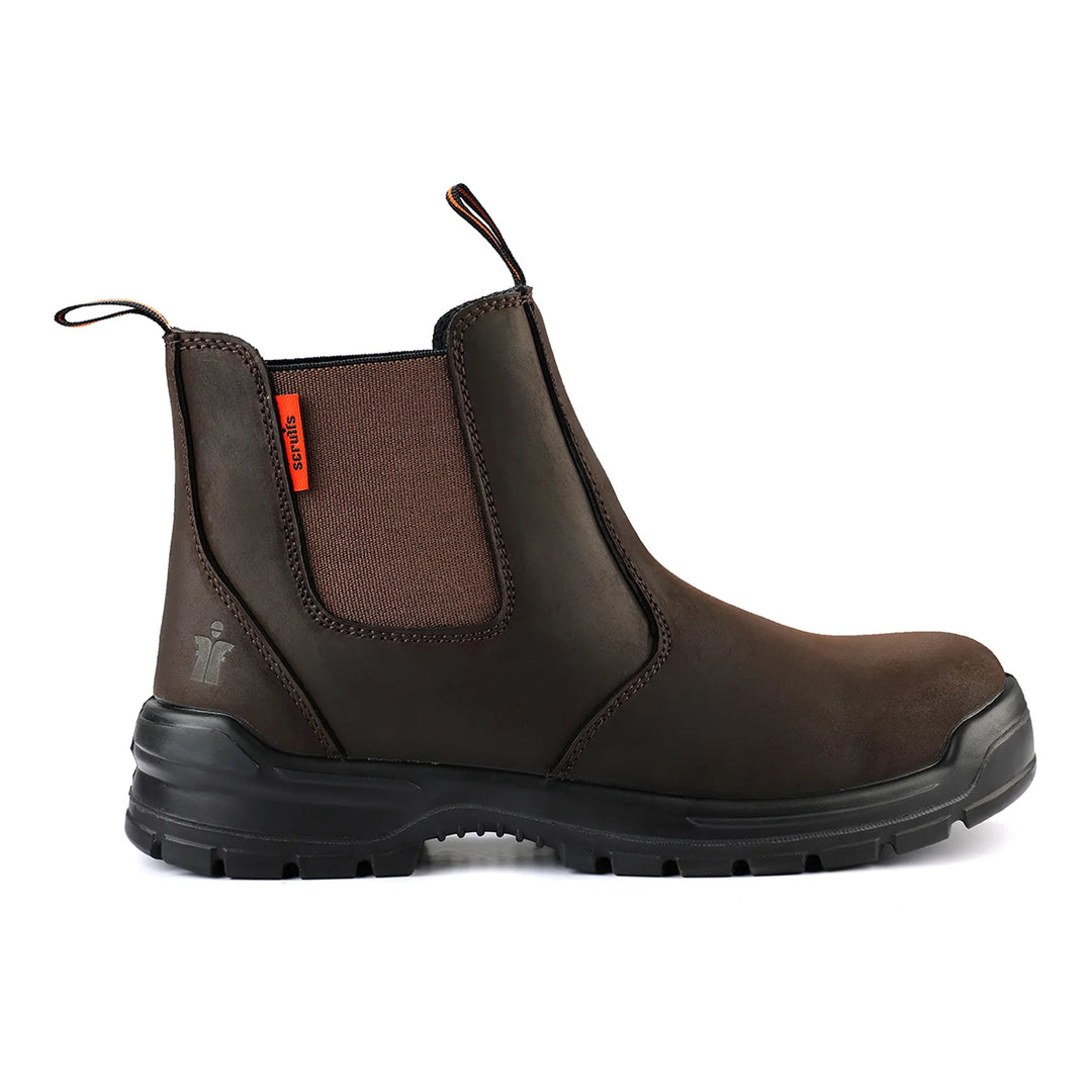 Scruffs Croften S3L Dealer Boots Brown — Hero #colour_brown