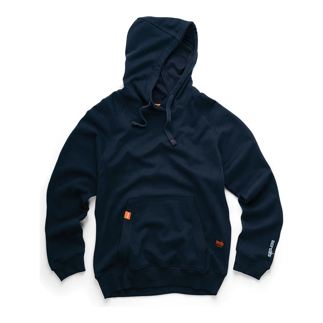 Scruffs Eco Worker Hoodie Navy — Hero #colour_navy