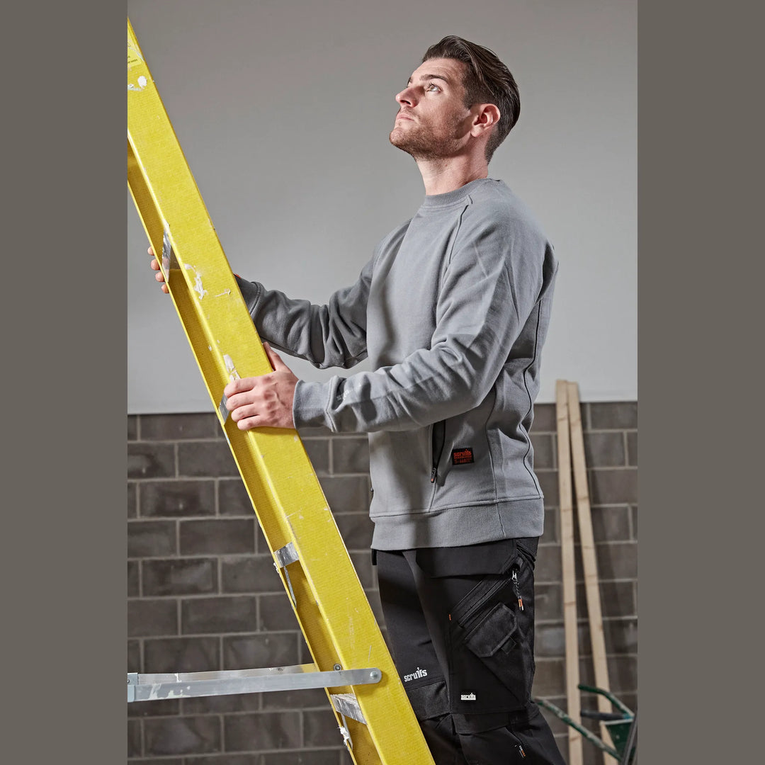 Scruffs Eco Worker Sweatshirt Graphite — Product Detail 3 