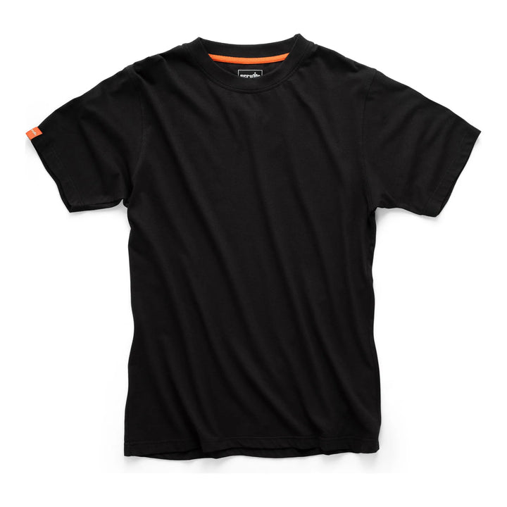 Scruffs Eco Worker T-Shirt Black — Hero 