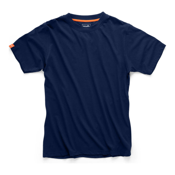 Scruffs Eco Worker T-Shirt Navy — Hero 