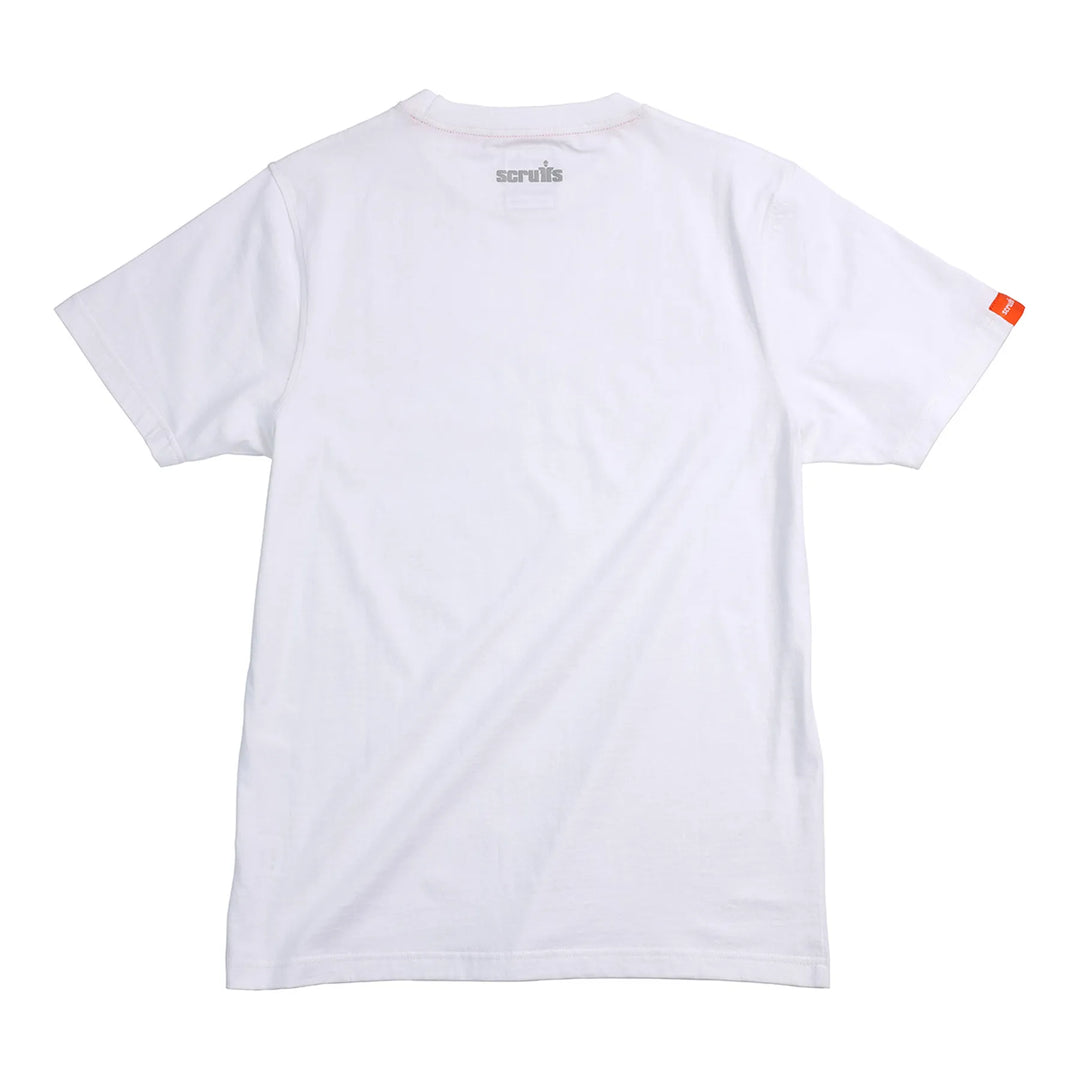 Scruffs Eco Worker T-Shirt White — Product Detail 1 
