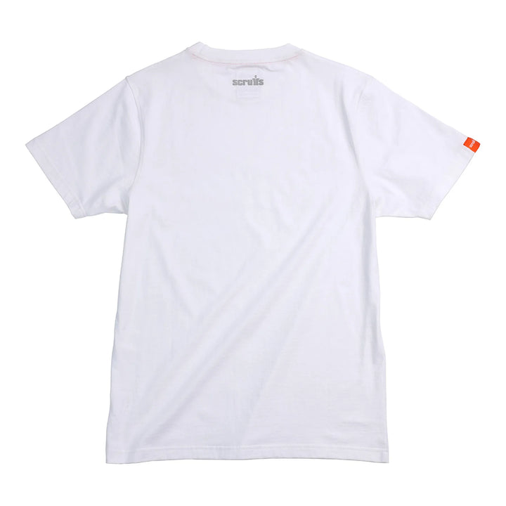 Scruffs Eco Worker T-Shirt White — Product Detail 1 